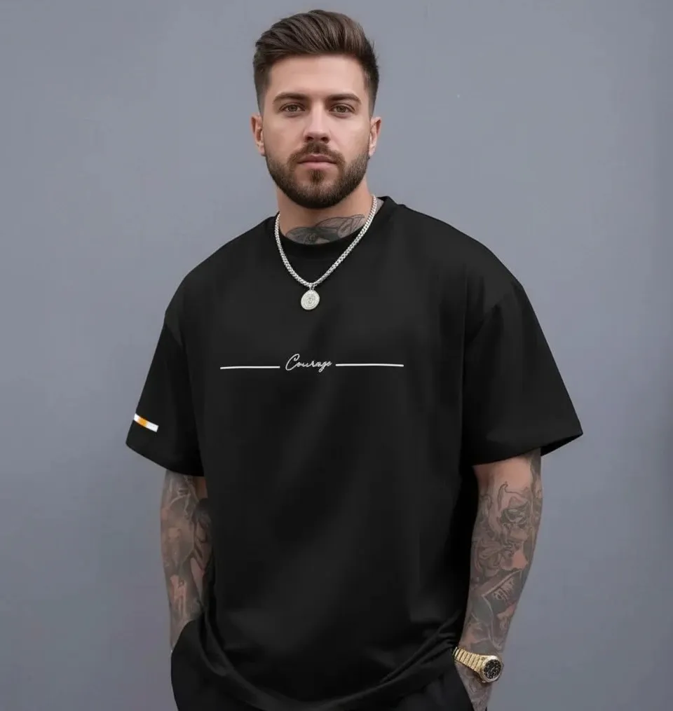 Camiseta Oversize — vista frontal