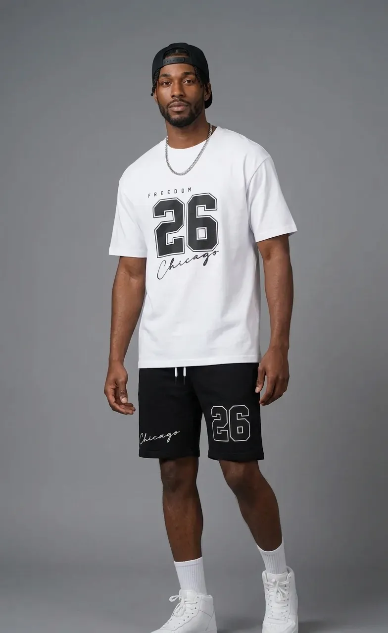 Combo Camiseta + Pantaloneta — vista frontal
