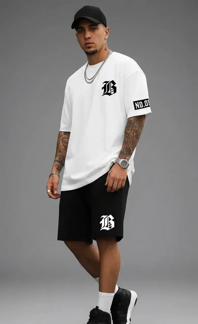 Combo Camiseta + Pantaloneta — vista frontal