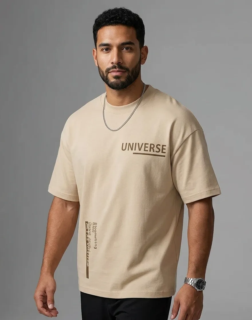 Camiseta Oversize — vista frontal