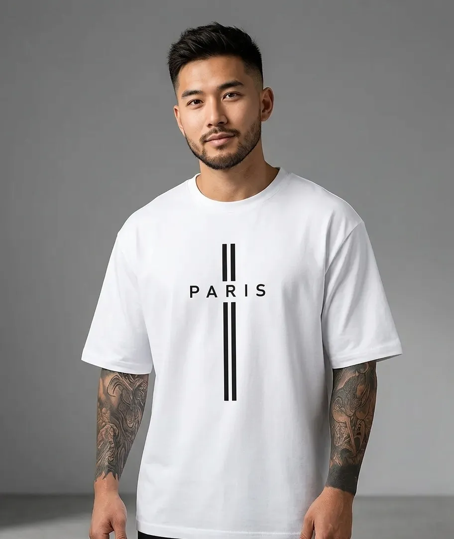 Camiseta Oversize — vista frontal
